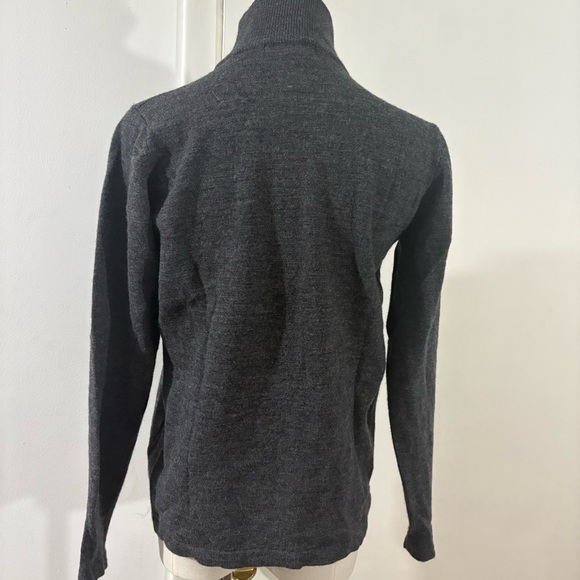 Vtg Spiegel 100% Merino Wool Turtleneck Sweater Gray Women’s Sz S Classic 90s - Picture 10 of 11